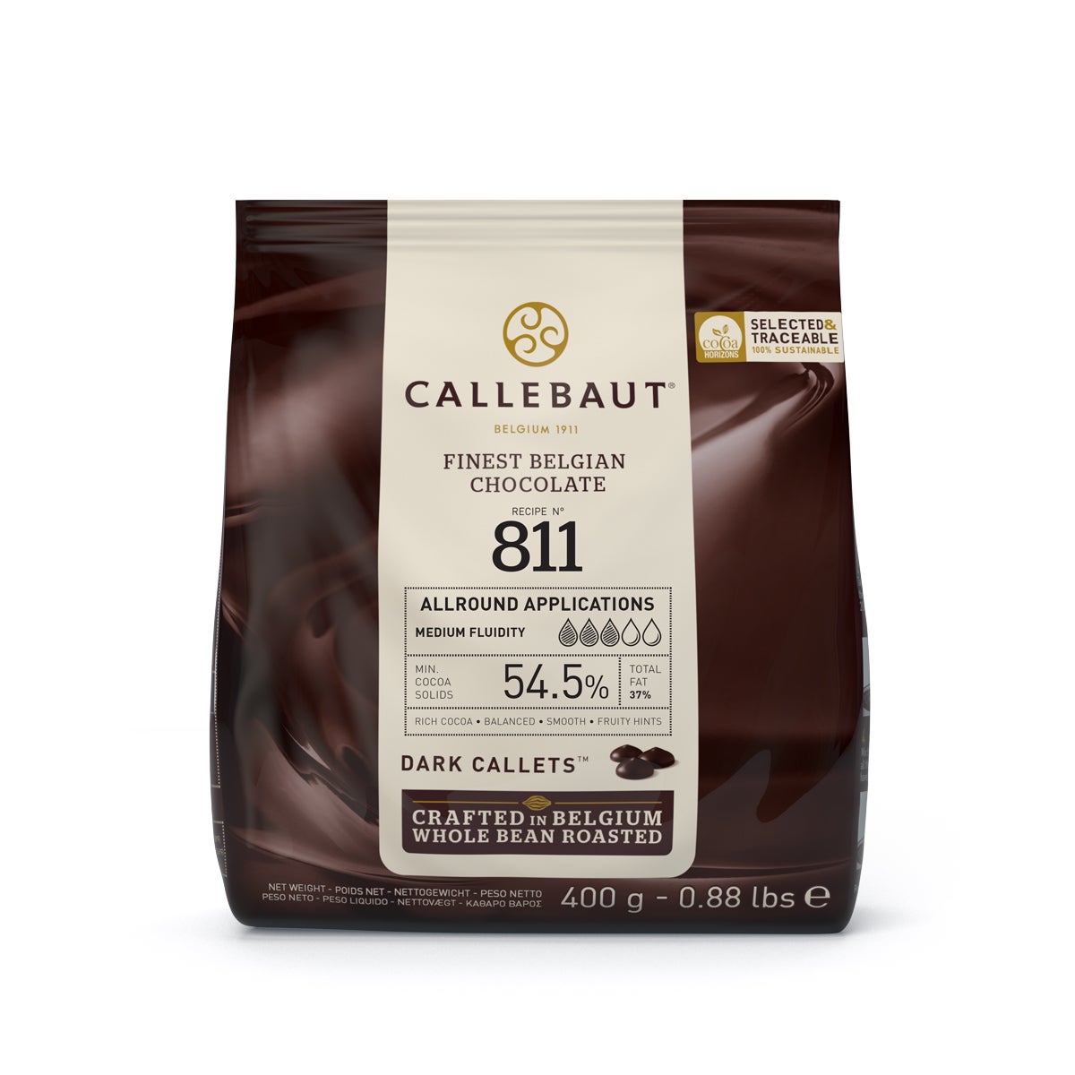 Callebaut Chocolade Callets - Puur - 400g
