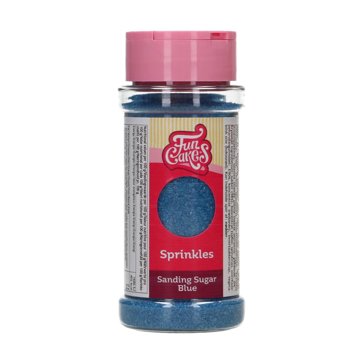 FunCakes Sanding Sugar 80g - Blauw