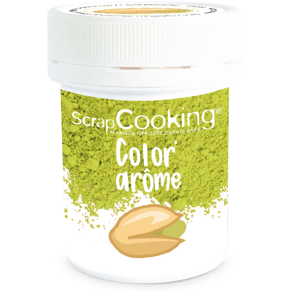 Scrapcooking Kleur & Smaakpasta Groen/Pistache 10g