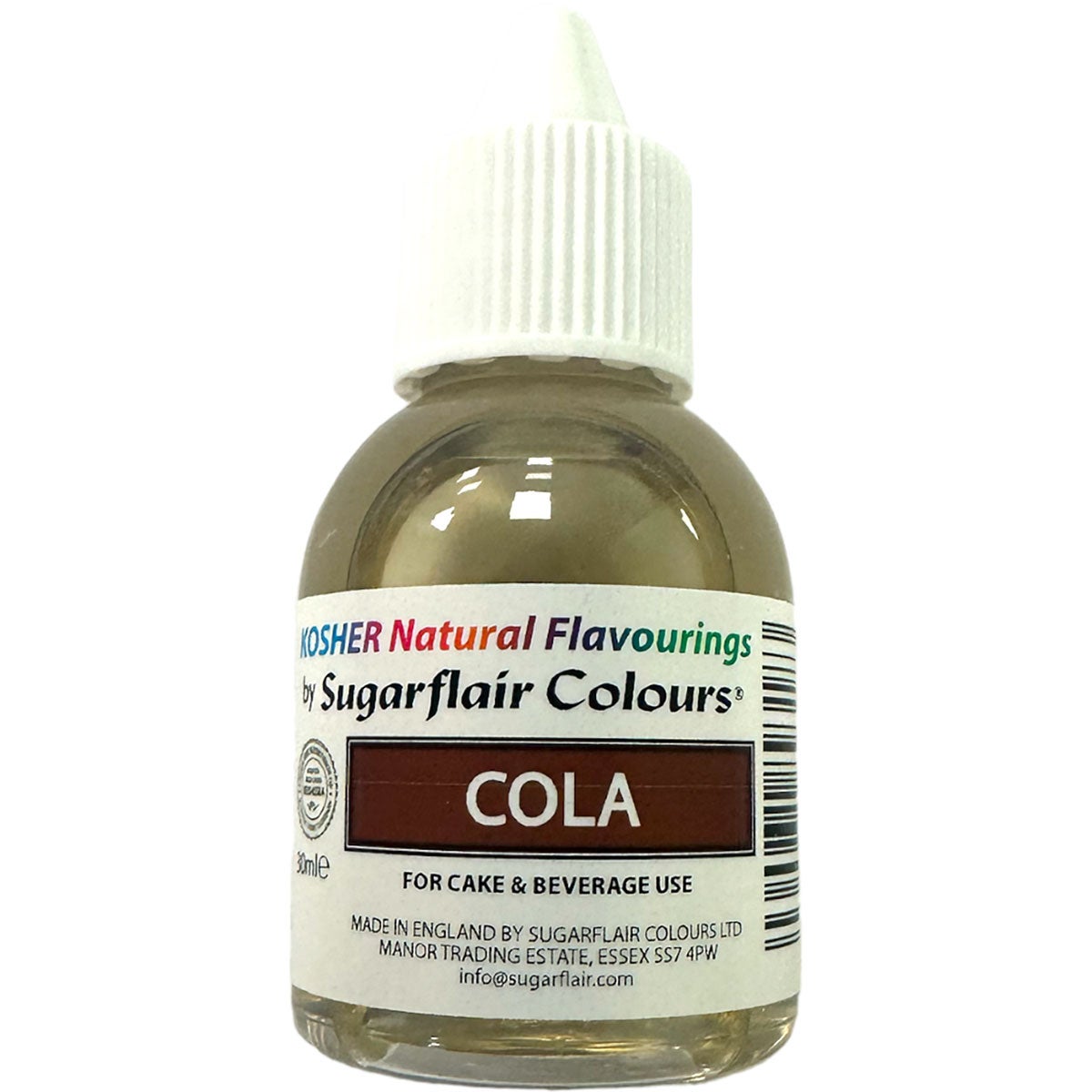 Sugarflair Kosher Natuurlijke Smaak Cola 30ml