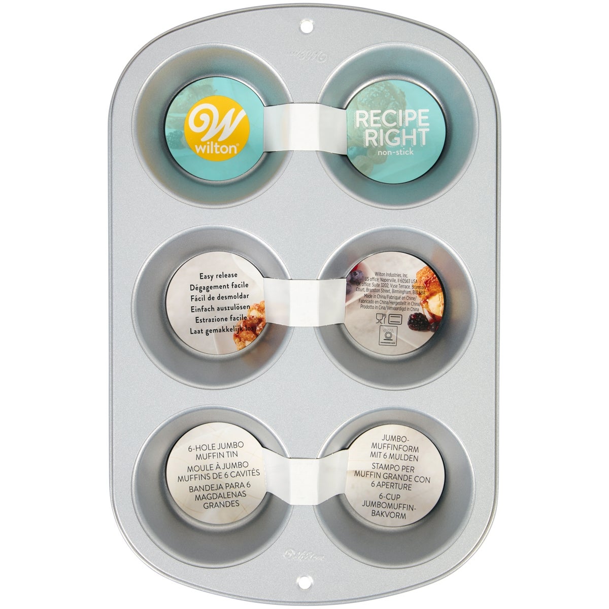 Wilton Recipe Right® Jumbo Muffin Bakvorm