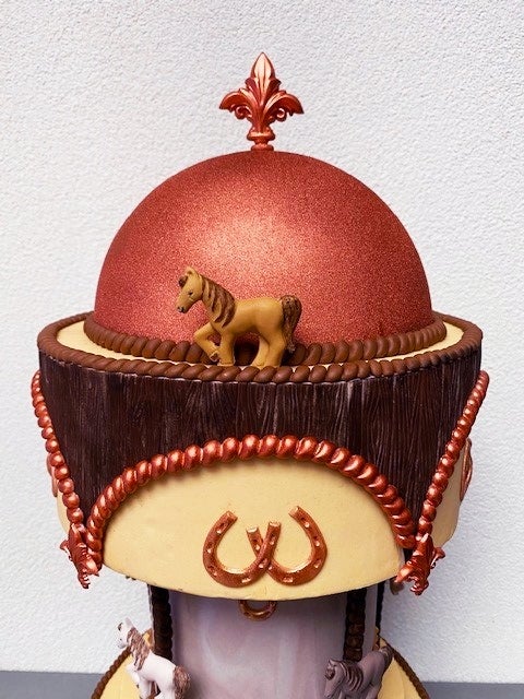 Paarden carrousel taart4