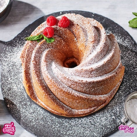 Moscovische Tulband met Suikerbakkerspoeder