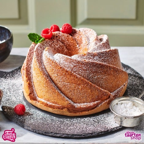 Moscovische Tulband met Suikerbakkerspoeder