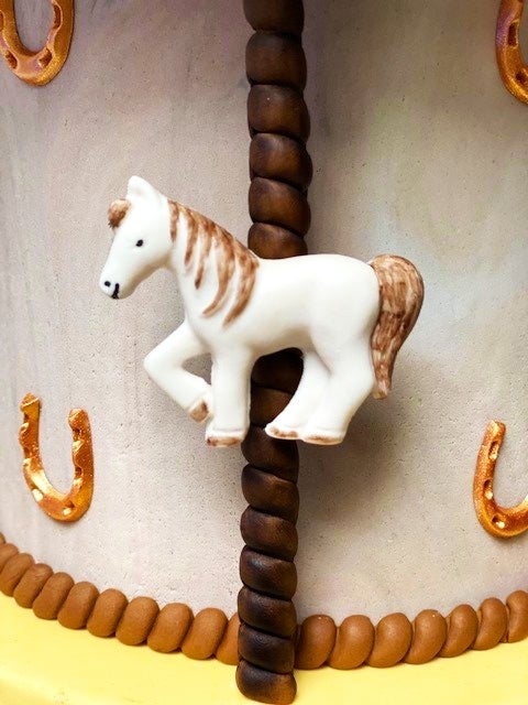 Paarden carrousel taart2